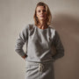 Relaxed Thermal Raglan Top in Breeze | James Perse Los Angeles