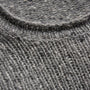 Marled Cashmere Linen Crew in Heather Grey | James Perse Los Angeles