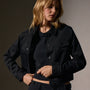 Shrunken Jean Jacket  in Black | James Perse Los Angeles