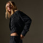 Shrunken Jean Jacket  in Black | James Perse Los Angeles