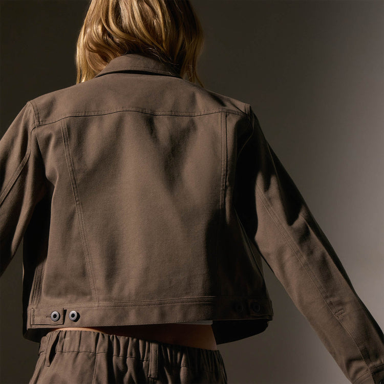 Cashmere Touch Jacket - Mushroom