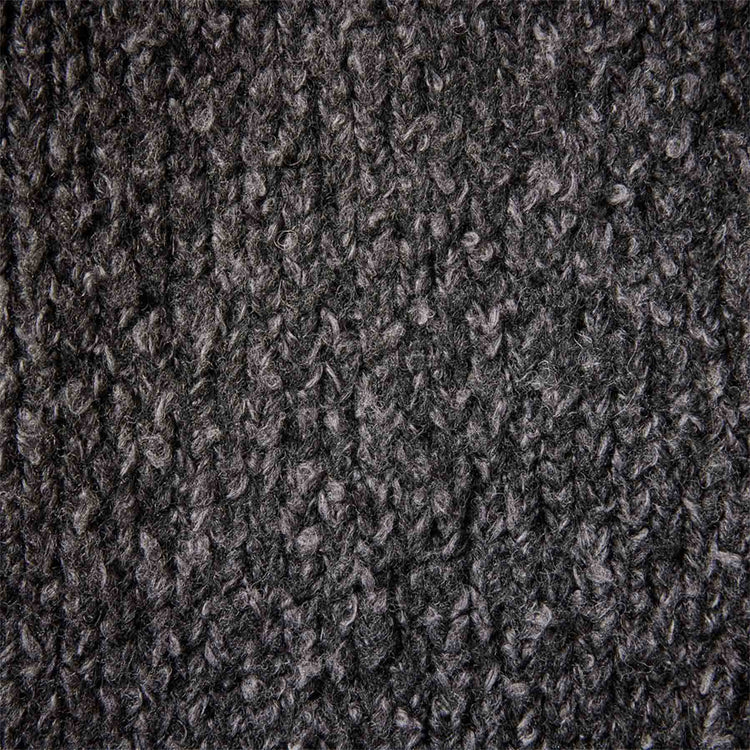 Double Bed Hooded Cardigan in Charcoal | James Perse Los Angeles 