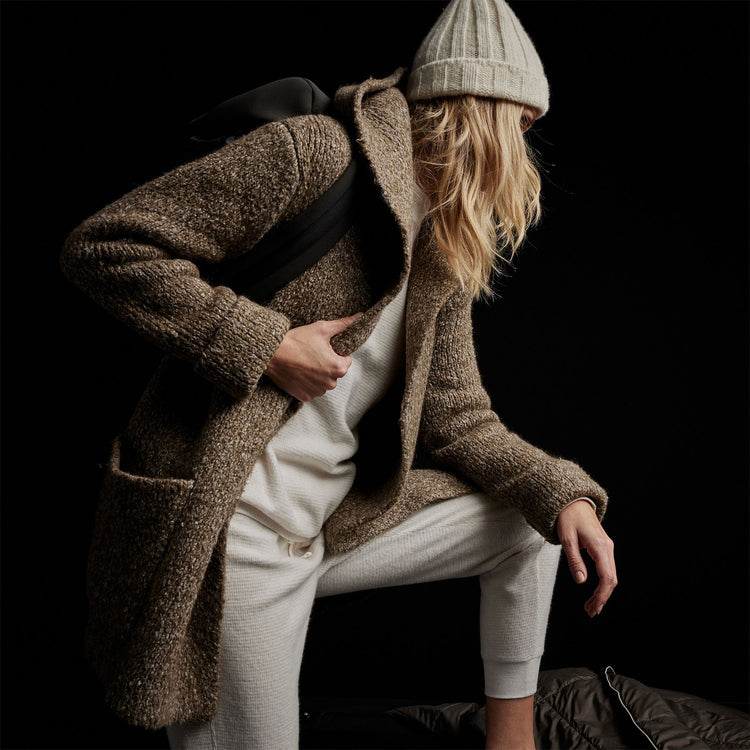 The Camping Cardigan in Caper | James Perse Los Angeles 
