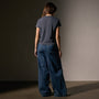 Cotton Linen Retro Pocket Tee in Asphalt | James Perse Los Angeles