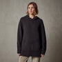 Cotton Cashmere Oversize Hoodie in Black | James Perse Los Angeles