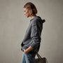 Cotton Cashmere Oversize Hoodie in Flint | James Perse Los Angeles