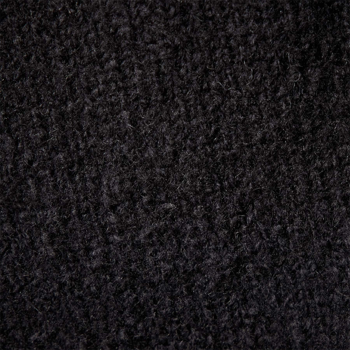 Cotton Cashmere Blend Pullover in Black | James Perse Los Angeles