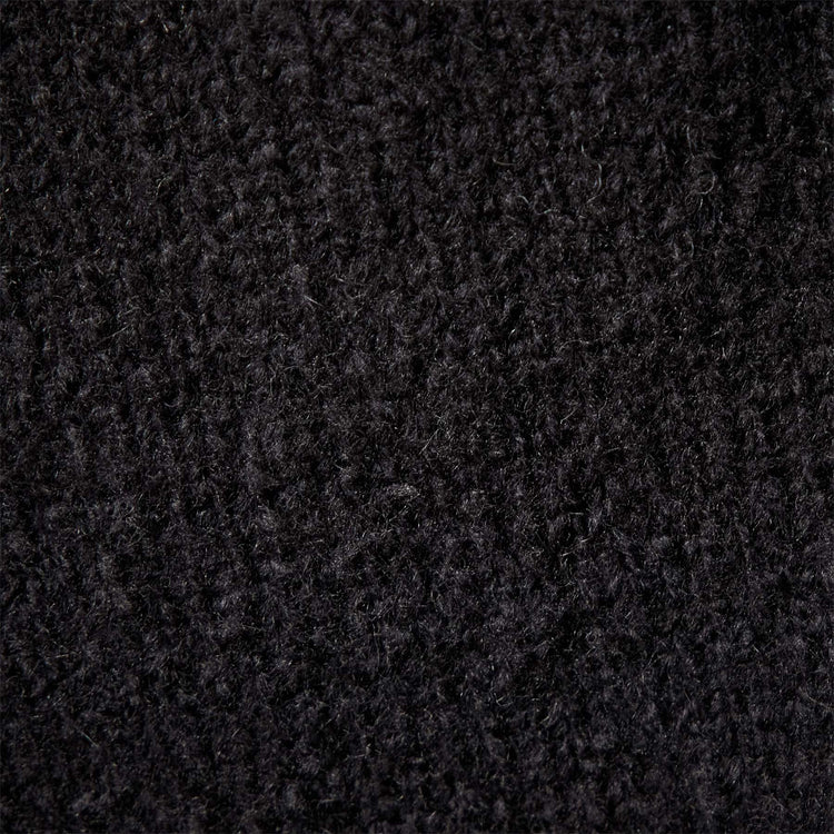 Cotton Cashmere Blend Pullover in Black | James Perse Los Angeles