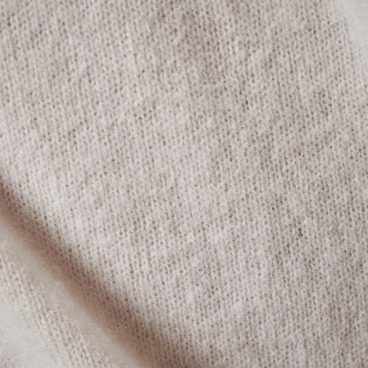 Cotton Chashmere Button Vest in Chalk | James Perse Los Angeles
