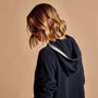 La Paz Cashmere Blend Hoodie in French Navy | James Perse Los Angeles