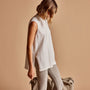 Cliffside Sweater in Chalk | James Perse Los Angeles