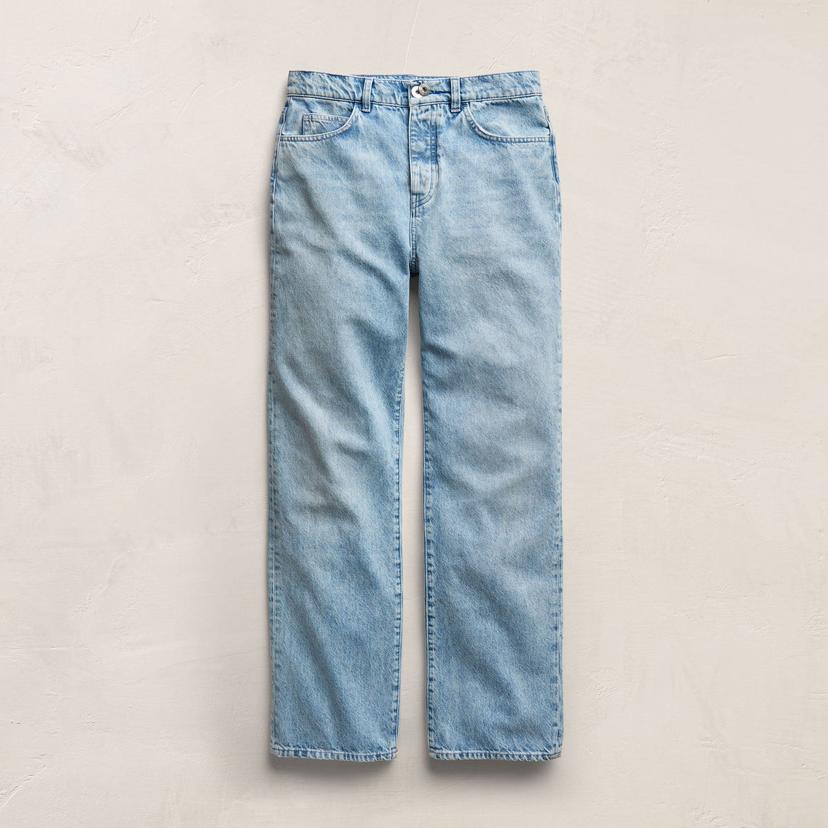 Relaxed Fit Jean in Light Blue Wash | James Perse Los Angeles
