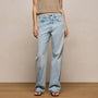 Relaxed Fit Jean in Light Blue Wash | James Perse Los Angeles
