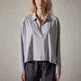 Clean Finish Jersey Open Polo in Breeze | James Perse Los Angeles 