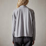 Clean Finish Jersey Open Polo in Breeze | James Perse Los Angeles 