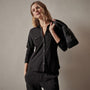 Clean Finish Jersey Shirt in Black | James Perse Los Angeles