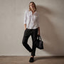 Clean Finish Jersey Shirt in White | James Perse Los Angeles