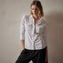Clean Finish Jersey Shirt in White | James Perse Los Angeles