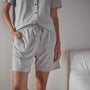 Jersey Walking Short in Fog | James Perse Los Angeles