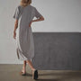 Jersey Relaxed Fit Camp Dress in Dapple | James Perse Los Angeles