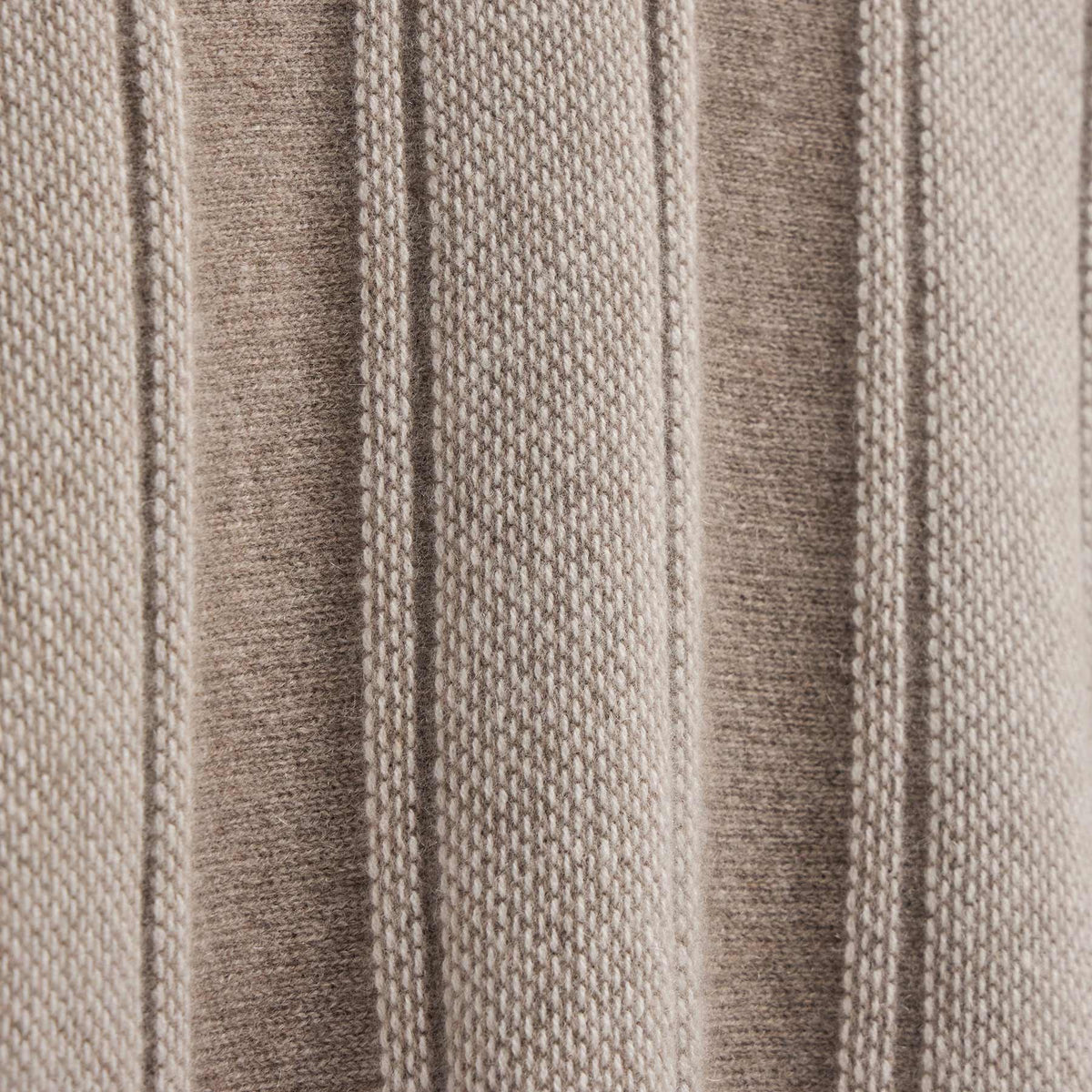 Womens Poncho in Natural Stripe | James Perse Los Angeles FLAT