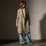 Cotton Shawl Collar Cardigan in Overcast | James Perse Los Angeles
