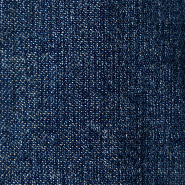 Drawstring Denim Mini Skirt in Medium Wash | James Perse Los Angeles