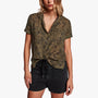 Island Print Shirt In Sergeant Island Print | James Perse Los Angeles