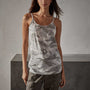 Camo Clear Jersey Cami Tank in Dust Camo | James Perse Los Angeles