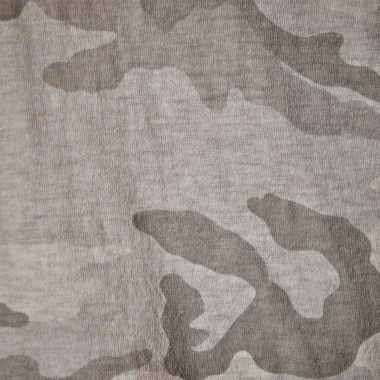 Camo Clear Jersey Cami Tank in Dust Camo | James Perse Los Angeles