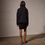 Thermal Zip Up in Black | James Perse Los Angeles
