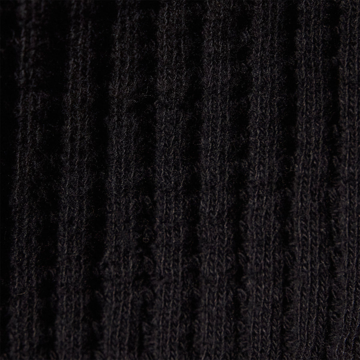 Thermal Zip Up in Black | James Perse Los Angeles