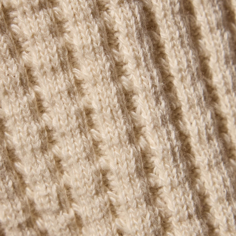 Thermal Zip Up in Natural | James Perse Los Angeles