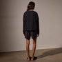 Thermal Sweatshirt in Black | James Perse Los Angeles