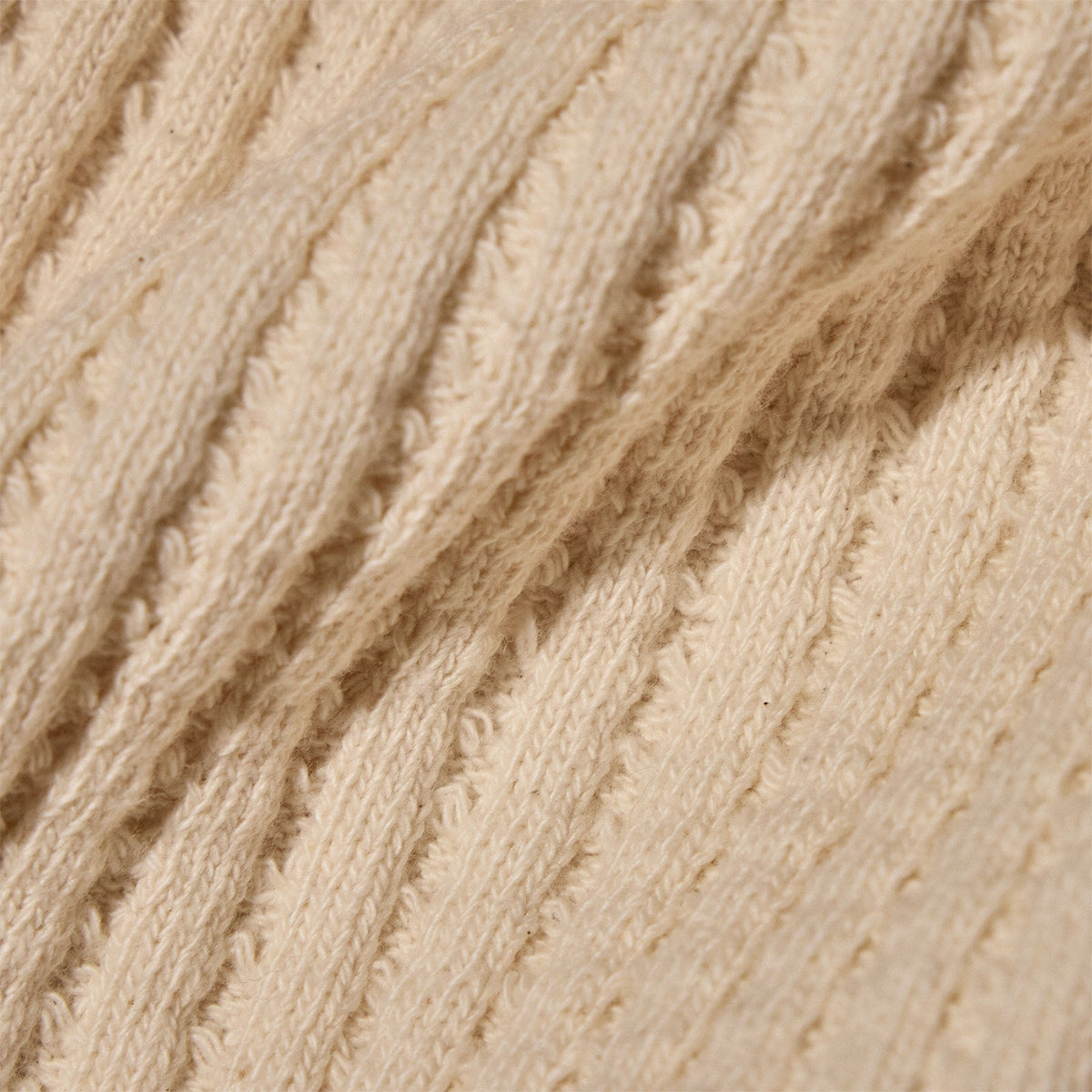 Thermal Sweatshirt in Natural | James Perse Los Angeles
