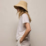 Cotton Cashmere Tee in Off White | James Perse Los Angeles