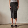 Ruched Pencil Skirt in Black | James Perse Los Angeles 