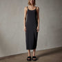 Matte Jersey Tank Dress in Black | James Perse Los Angeles