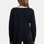 Cotton Linen Boat Neck Sweater In Blue Grey | James Perse Los Angeles