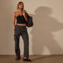 Seersucker Cargo Pant in Magma Pigment | James Perse Los Angeles