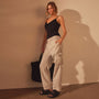 Seersucker Cargo Pant in Salt Pigment | James Perse Los Angeles