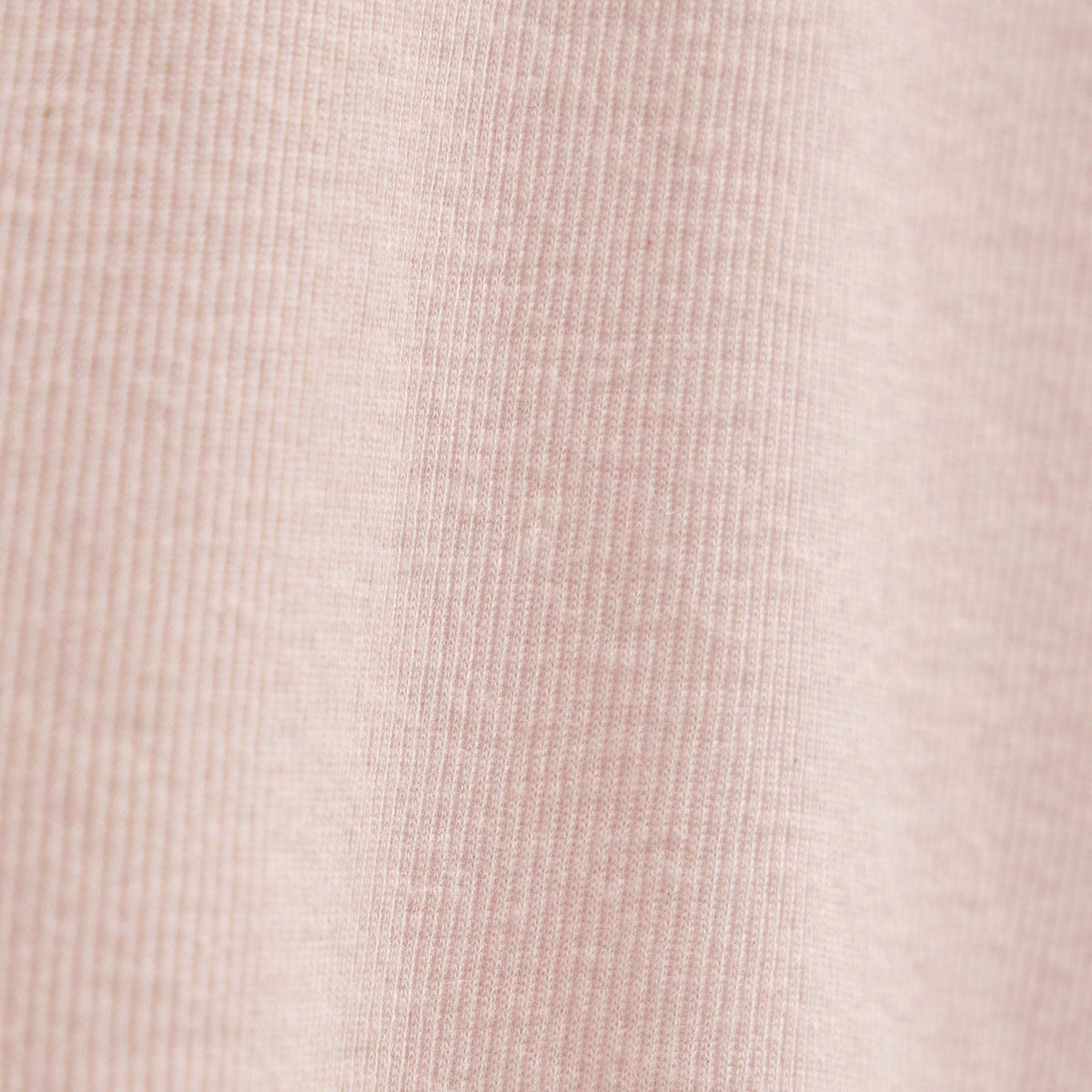 Cotton Cashmere Rib Keyhole Top in Rose Quartz | James Perse Los Angeles