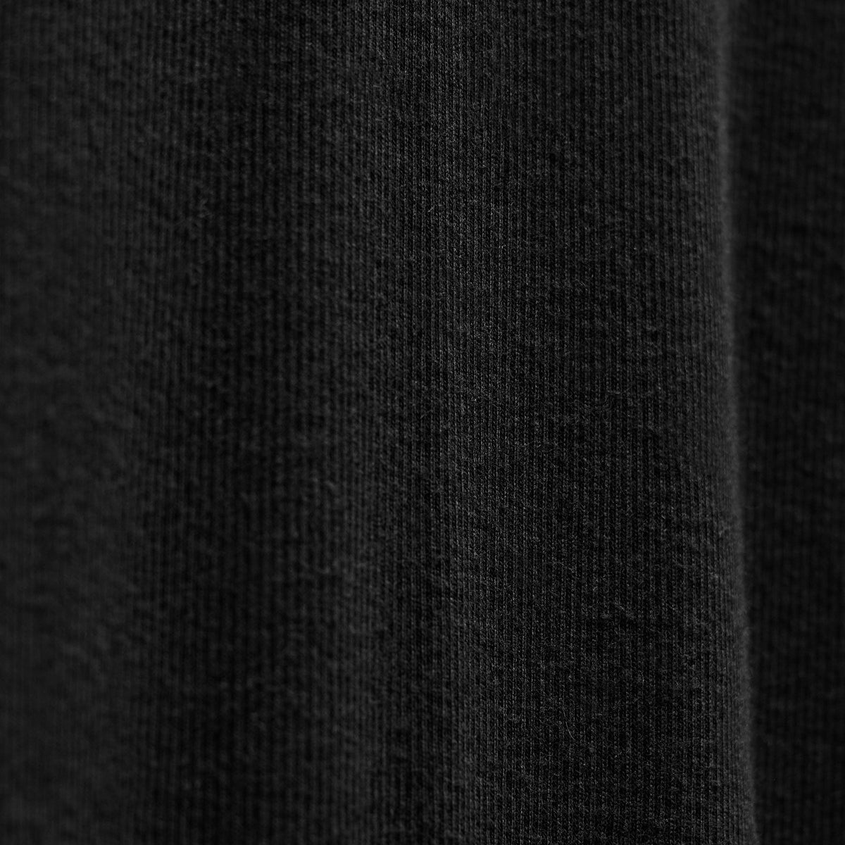 Cotton Cashmere Rib Keyhole Dress in Black | James Perse Los Angeles