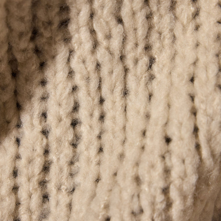 Cashmere Silk Zip Cardigan in Biscotti | James Perse Los Angeles