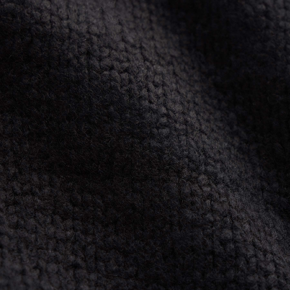Chnky Knt Cashmere Silk Tie Crdgn in Black | James Perse Los Angeles FLAT