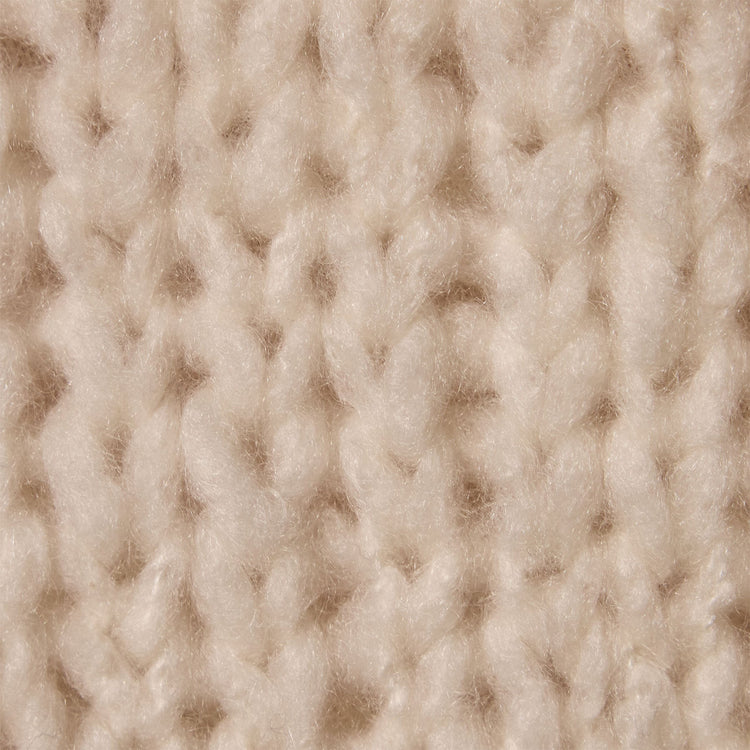 Low Gauge Cashmere Crew  in Snow | James Perse Los Angeles