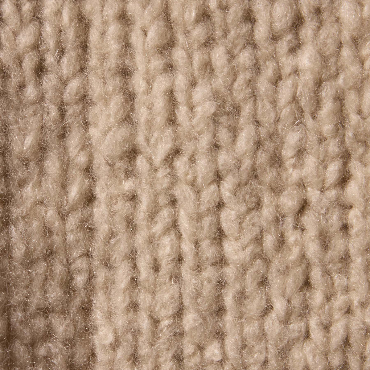 Low Gauge Cashmere Half Zip  in Biscotti | James Perse Los Angeles