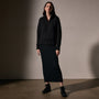 Low Gauge Cashmere Half Zip  in Black | James Perse Los Angeles