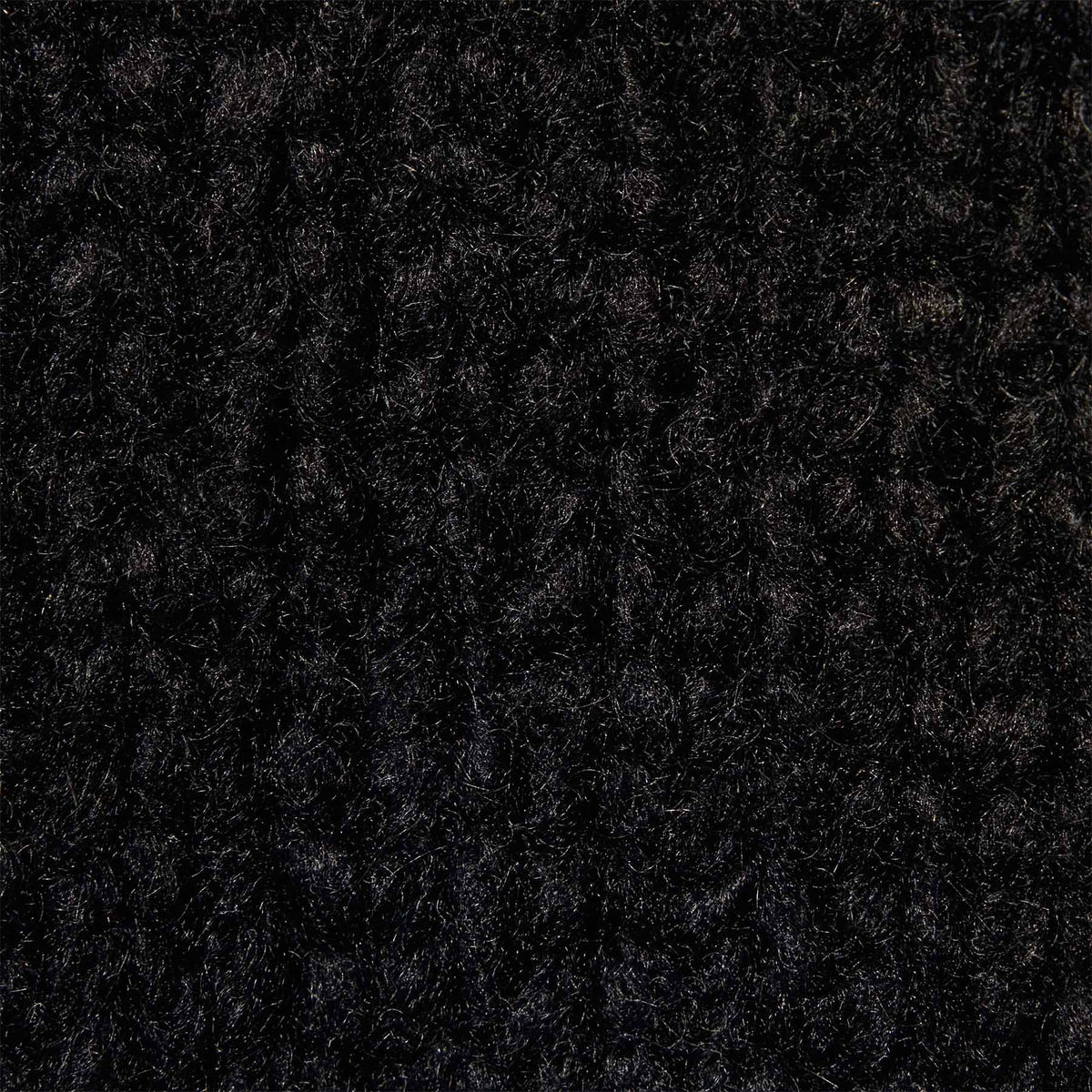 Low Gauge Cashmere Half Zip  in Black | James Perse Los Angeles