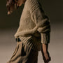 Cashmere Silk Crew Neck in Biscotti | James Perse Los Angeles